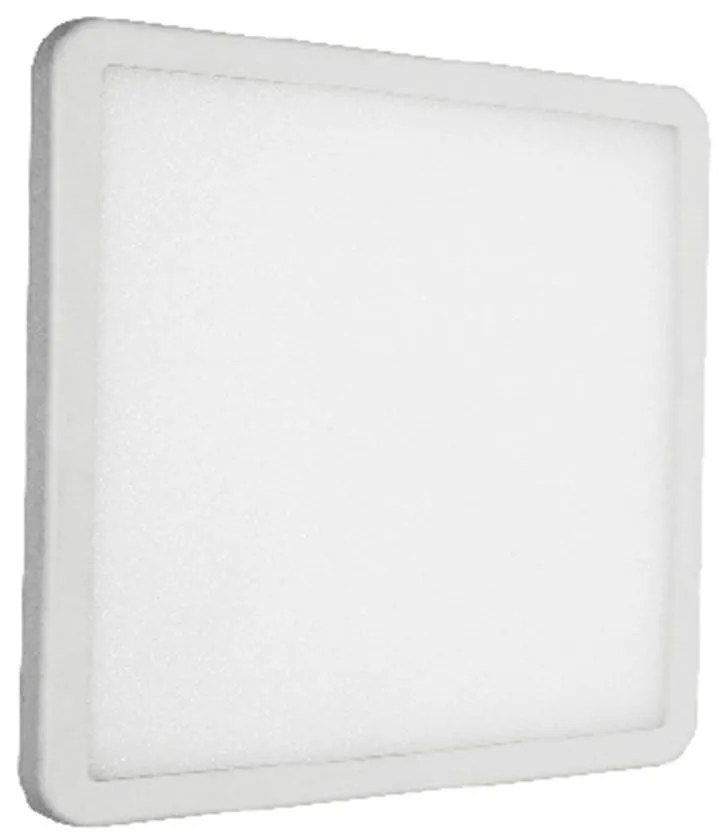 Panel Led Χωνευτό Flexi940SW 9W 4000K 710lm White Aca Τετράγωνο Αλουμίνιο