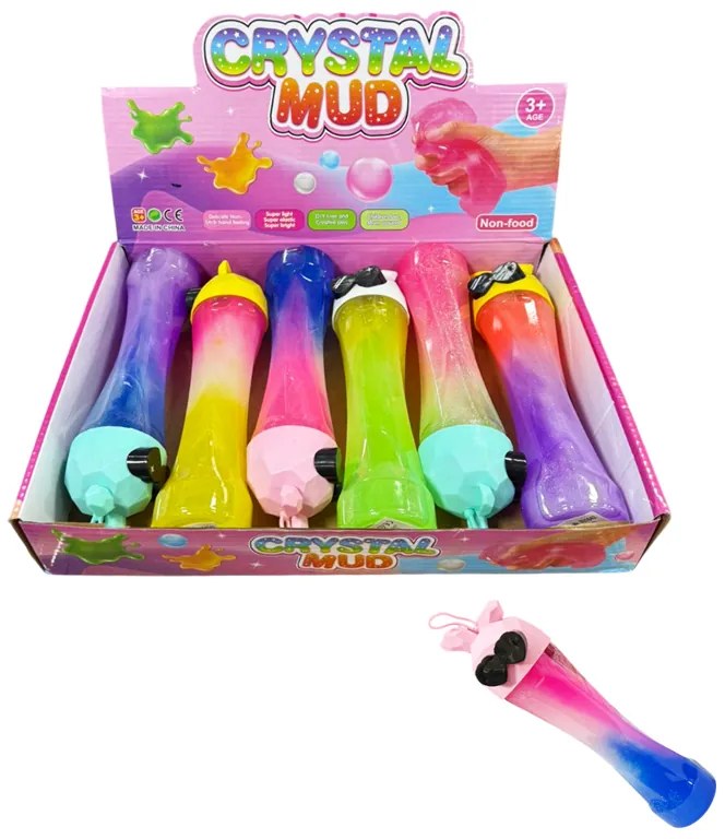 Παιχνίδι χλαπάτσα 6 τμχ - Crystal Mud 6pcs