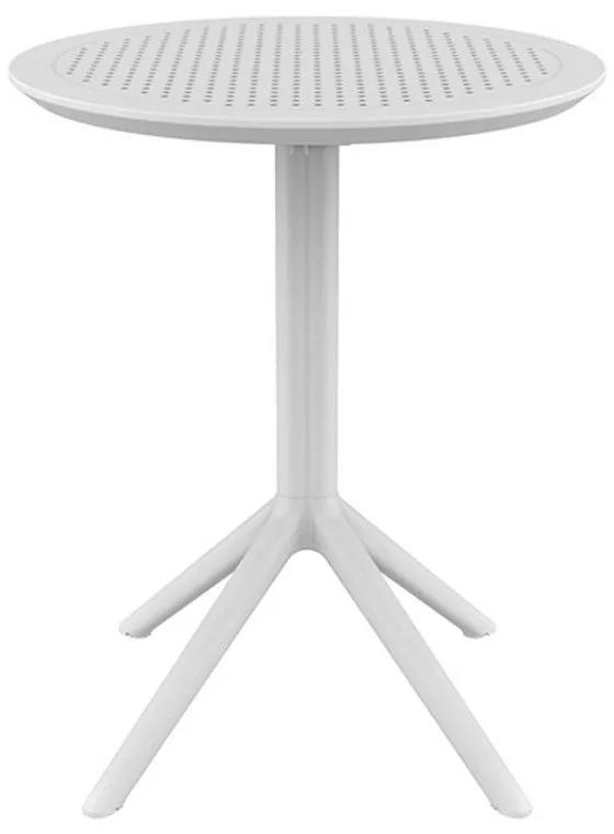 Τραπέζι Sky 20.0726 60X74cm Πτυσσόμενο White