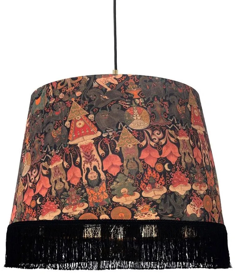 Φωτιστικό Οροφής Yama Dharmaraja CL50219 25X35X25Cm MindTheGap Metal, Fabric