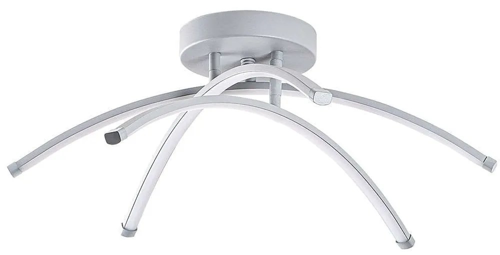 Φωτιστικό Οροφής - Πλαφονιέρα Ledbanana 119FRS1556 57x57x20cm Led 28W 3000K Grey Opviq