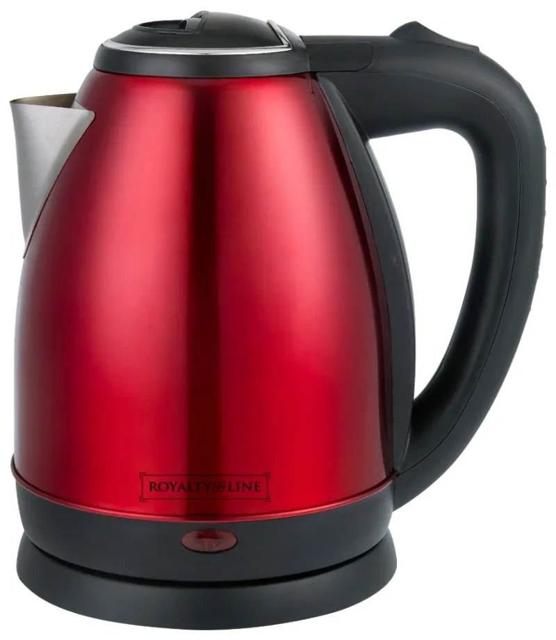 Ηλεκτρικός Βραστήρας Royalty Line 1.7lt 1500W Κόκκινο RL-SSK-1.7-RED