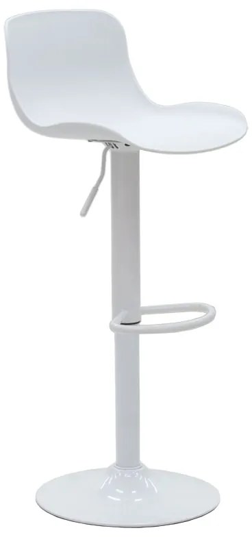 Σκαμπό μπαρ Walden pakoworld PP λευκό