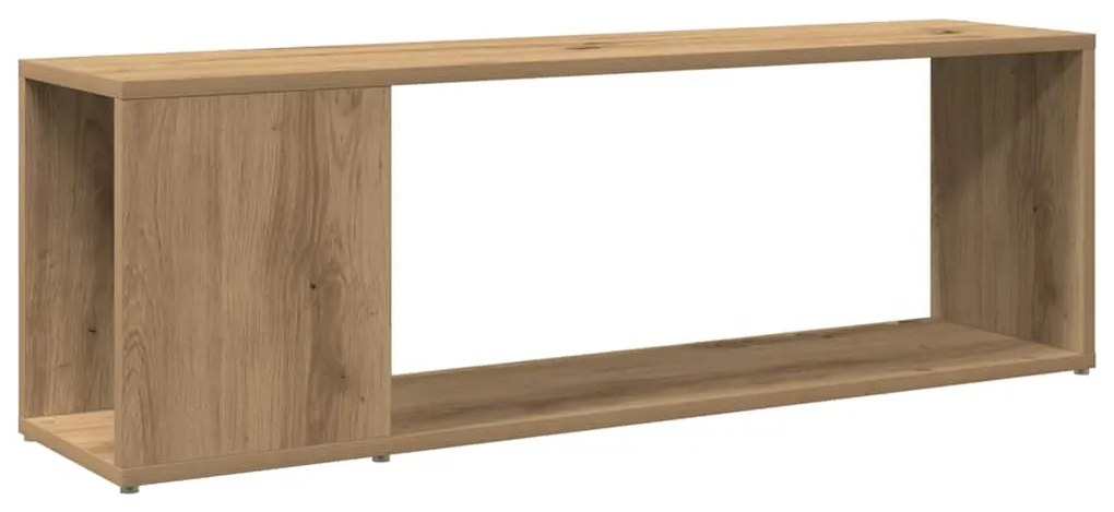 vidaXL Έπιπλο Τηλεόρασης Αρτισιανή Δρυς 100x24x32εκ. από Επεξεργ. Ξύλο