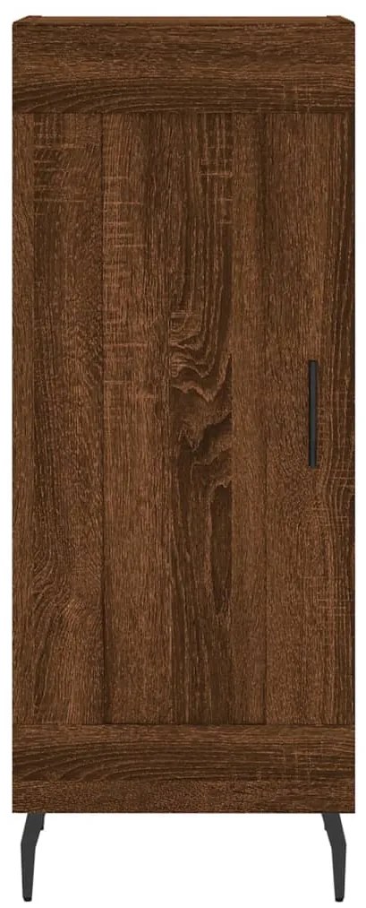 vidaXL Ντουλάπι Καφέ Δρυς 34,5 x 34 x 90 εκ. Επεξεργασμένο Ξύλο