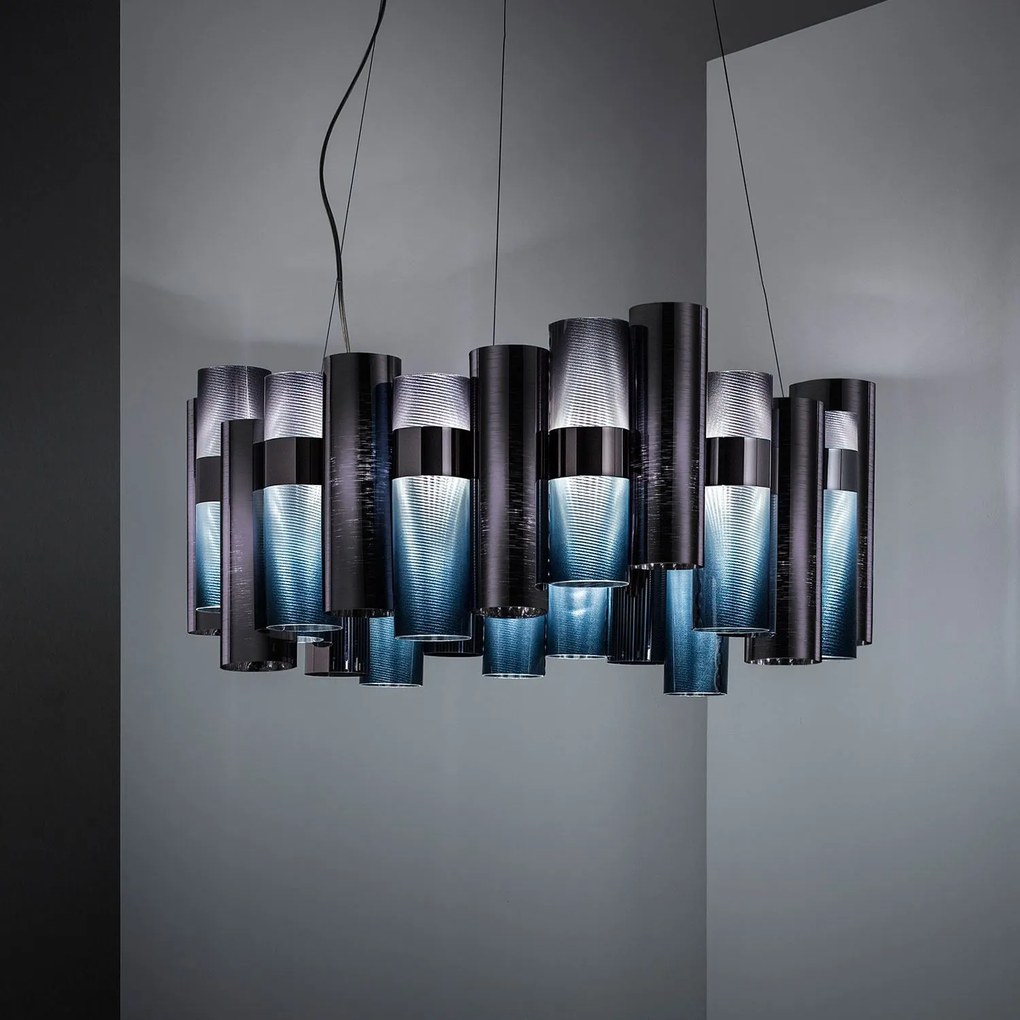Φωτιστικό Οροφής Led La Lollo L Gradient Slamp Aluminium, Polypropylene