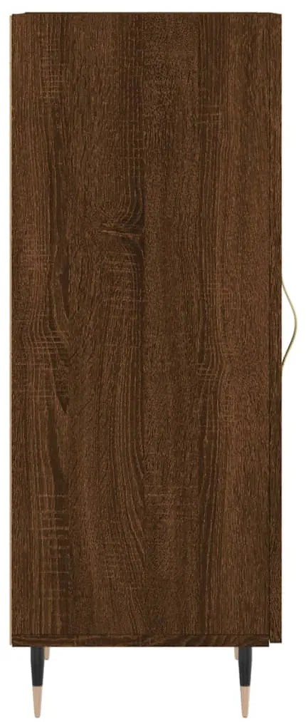 vidaXL Ντουλάπι Καφέ Δρυς 34,5 x 34 x 90 εκ. Επεξεργασμένο Ξύλο
