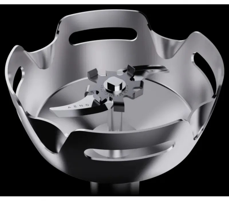 Μπλέντερ, τεμαχιστής και μίξερ 3 σε 1 AENO AHB0004B, 1200W, 0,5 l, 18 στάδια, Turbo, DC μοτέρ, Μαύρο/inox