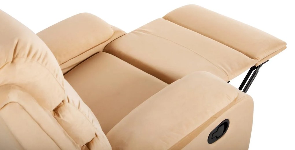 ΠΟΛΥΘΡΟΝΑ RELAX YASUMU  ΕΚΡΟΥ ΒΕΛΟΥΔΟ 80x93x100Υεκ. 80x93x100 εκ.