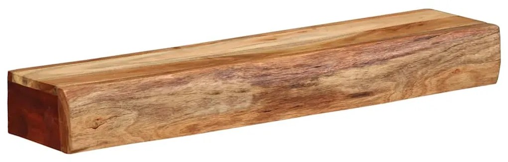 vidaXL Ράφια Τοίχου 2 τεμ. 60x17x8 εκ. από Μασίφ Ξύλο Ακακίας