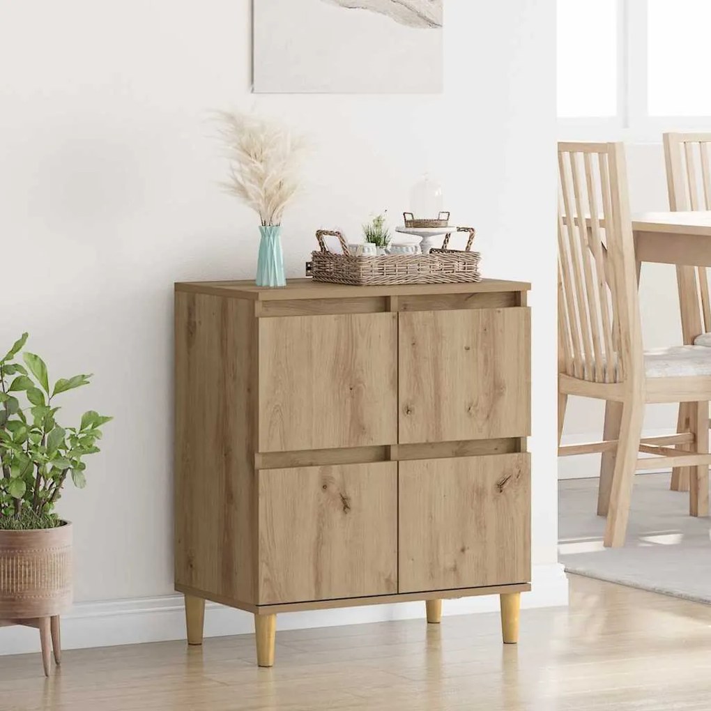 Πλαϊνό γραφείο Artisan Oak 60 x 35 x 70 cm Επεξεργασμένο ξύλο