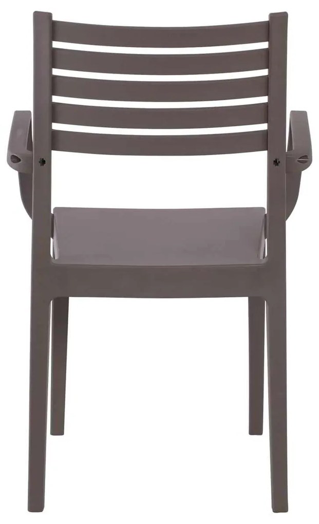 Πολυθρόνα OLIMPIA PP-UV Μπεζ Tortora 54x52x86cm