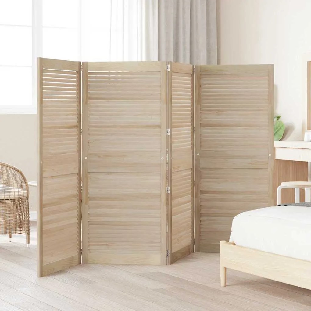 vidaXL Πόρτες Ντουλάπας Other 4 pcs Καφέ 140.5 x 59.5 x 2.1 εκ
