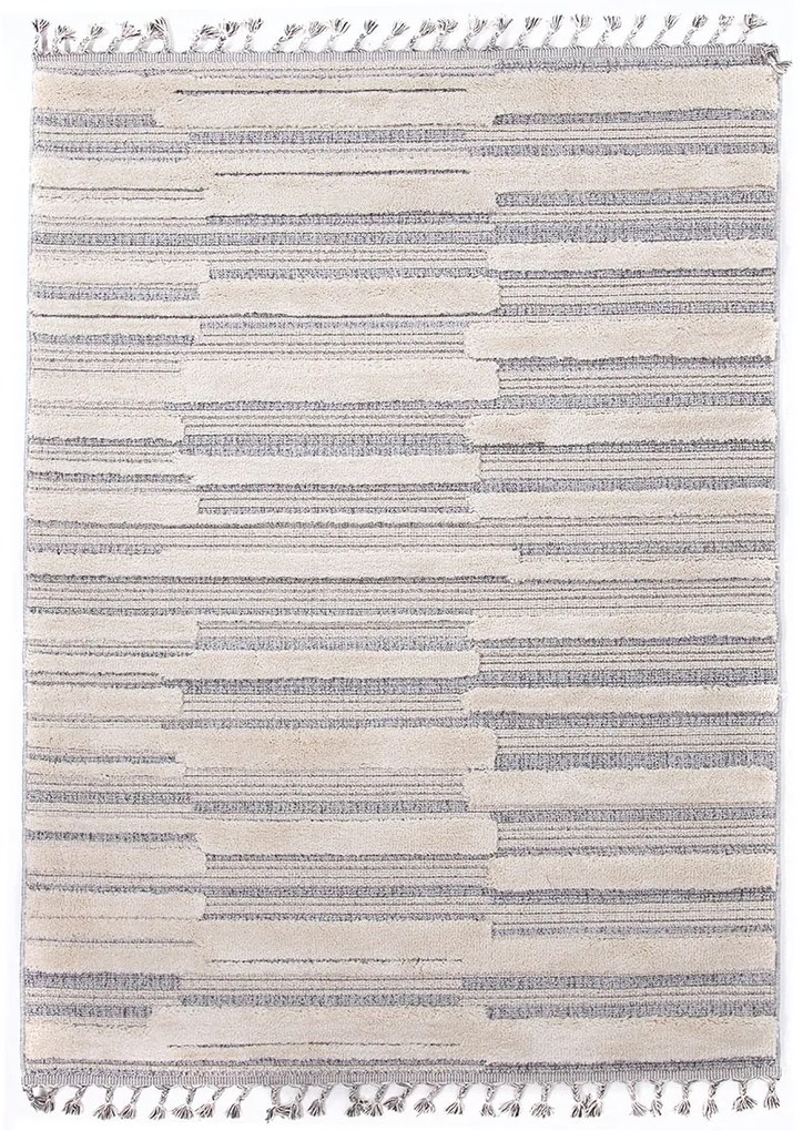 Χαλί (200x290) Royal Carpet La Casa 713A White/L.Grey