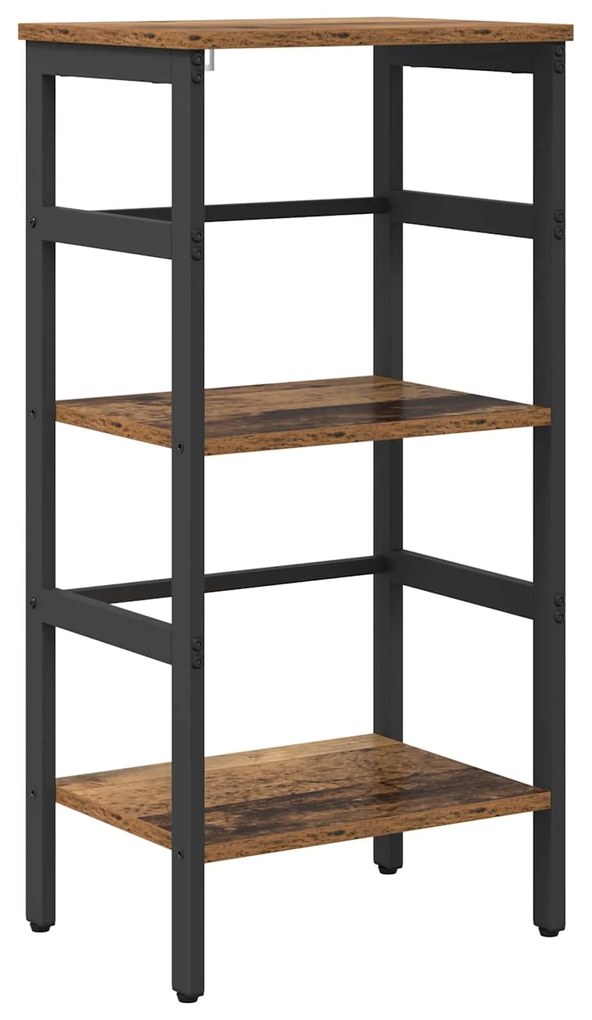 Ράφι Βιβλίων Παλιό Ξύλο 40 x 29,5 x 81 εκ Επεξεργασμένο ξύλο