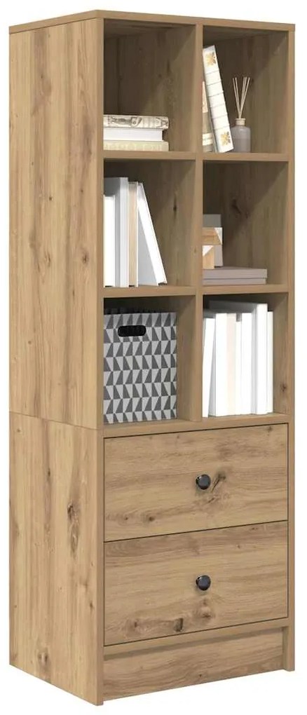 vidaXL Highboard artisan δρυς 45.5 x 34 x 127 εκ Επεξεργασμένο ξύλο