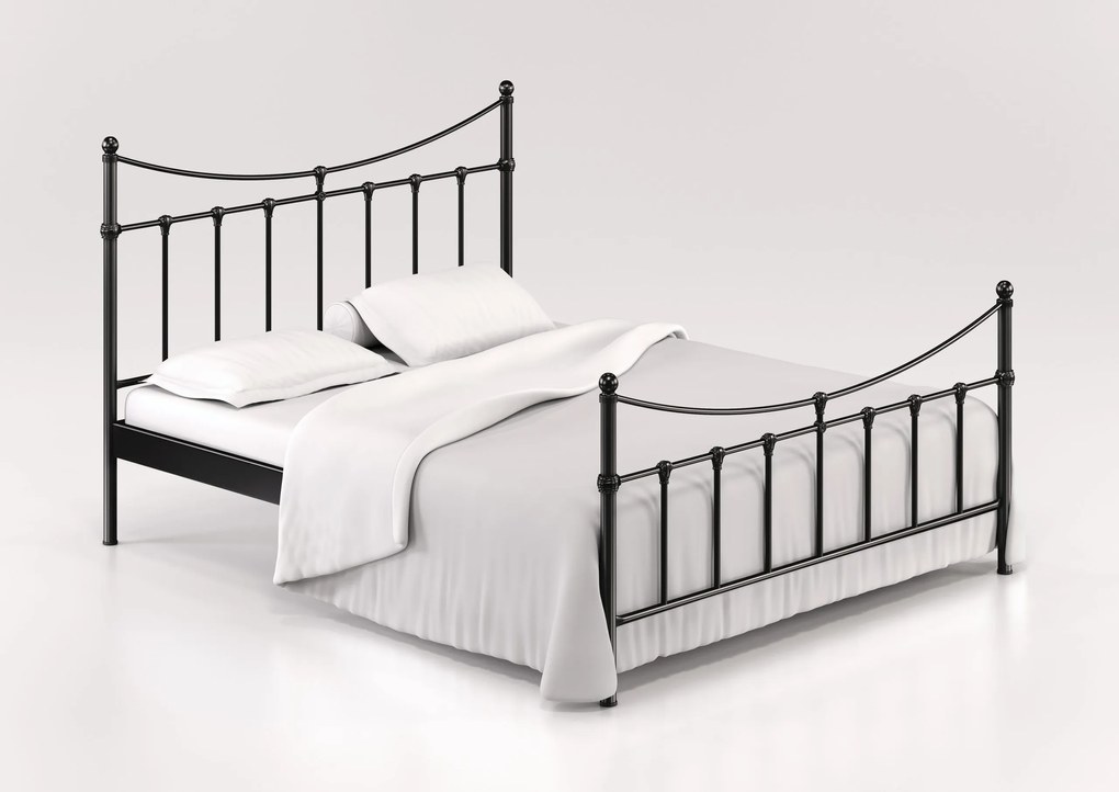 KPS/TIMELESS BED ΜΕΤΑΛΛΙΚΟ ΔΙΠΛΟ ΕΛΛΗΝΙΚΗΣ ΚΑΤΑΣΚΕΥΗΣ 160Χ200ΕΚ