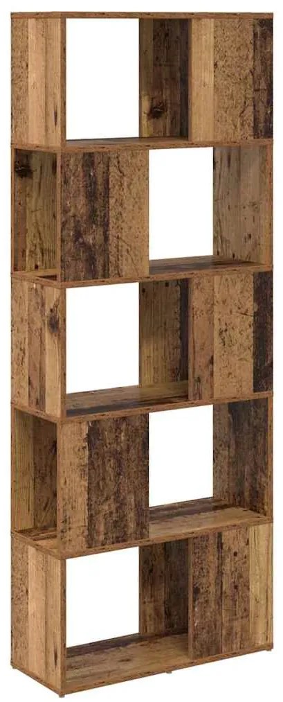 vidaXL Κέντρο ψυχαγωγίας Καφέ 60 x 24 x 155 εκ Επεξεργασμένο ξύλο