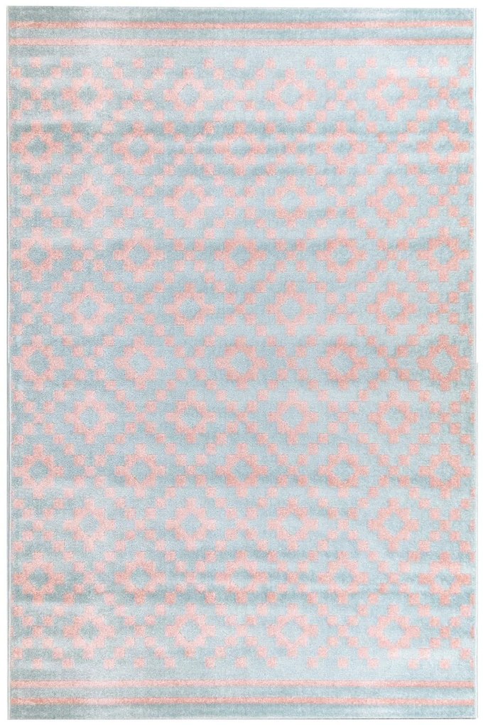 Χαλί Chroma B528CJ8  Light Blue-Pink Ezzo 160X230cm