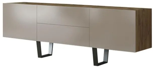 Intrahome Μπουφές "ΑΠΟΛΛΩΝ" σε χρώμα καρυδί 200x50x75 Intrahomesa-00652362