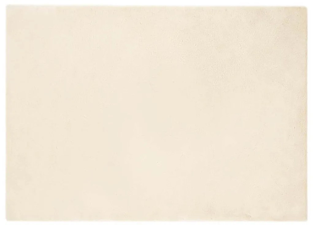 vidaXL Χαλιά Ψεύτικου Κουνελιού Olite Κρεμ 200 x 280 εκ. Πολυεστέρας