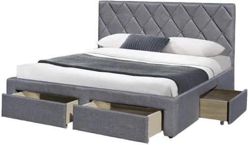Επενδυμένο κρεβάτι Beti-160 x 200 - 218.00Χ169.00Χ107.00cm
