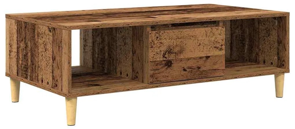 vidaXL Τραπεζάκι σαλονιού Παλιό ξύλο 102 x 55 x 35 εκ