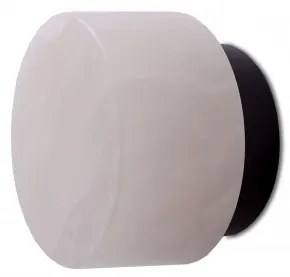 Απλίκα Φωτιστικό Τοίχου LED 4W IP44 3000K Rock 14 02497 Robin 02497 Μαύρο