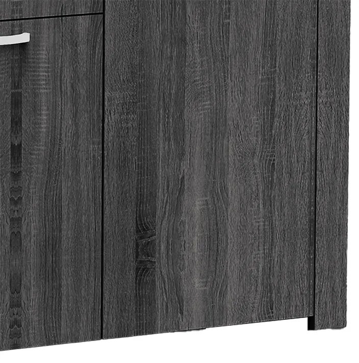 Μπουφές Kinley pakoworld grey-wenge 210x40x82εκ