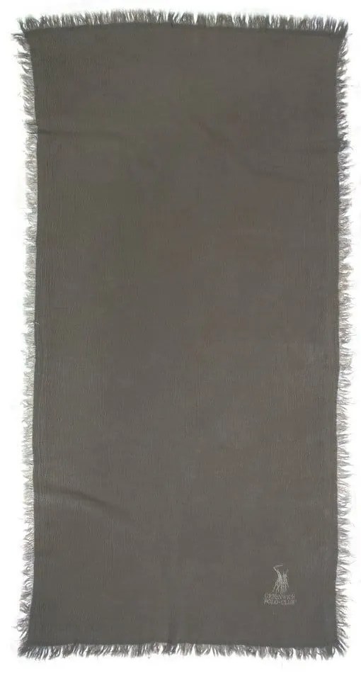 Πετσέτα Θαλάσσης - Παρεό 3510 Beige Greenwich Polo Club Beach 90x170cm 100% Βαμβάκι