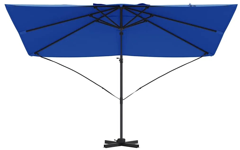 vidaXL Καναδέζικη Ρωμαϊκή Πέργολα Μπλε, Μαύρο 352 x 251 x 260 εκ.
