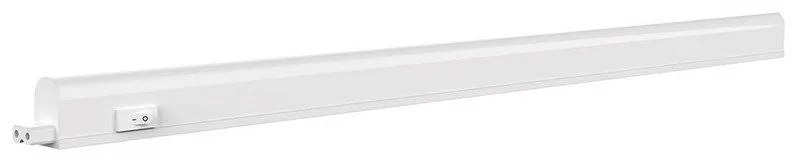 Γραμμικό Φωτιστικό Πάγκου Led MTN-55971 13W 6000K Cold White 1200lm Με Διακόπτη 120cm 3,2x118,5cm White