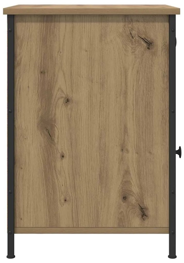 vidaXL Κομοδίνο artisan δρυς 40 x 42 x 60 εκ. Επεξεργασμένο ξύλο