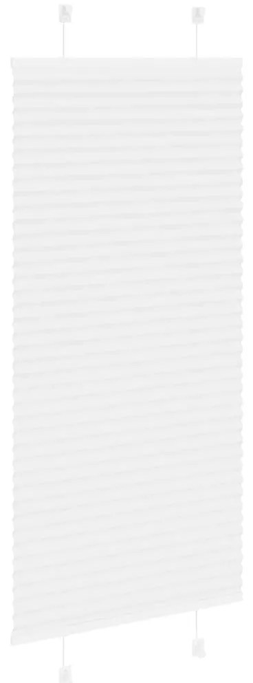 Πλισέ περσίδα Λευκό 60x100 cm Πλάτος υφάσματος 59,4 cm 4015475
