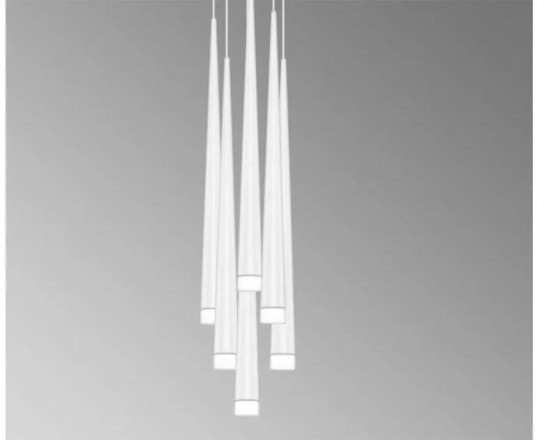 Κρεμαστό Φωτιστικό Ορορφής IP20 6xG9 Μέταλλο Luma Lighting-103-01220-13 White-Λευκό 103-01220-13 White