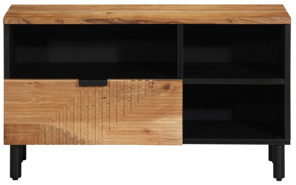 vidaXL Καναπές τηλεόρασης 80x33,5x46 εκ. Μασίφ ξύλο ακακίας