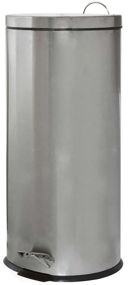 Κάδος Απορριμμάτων Classic 01-1759 Με Πεντάλ 30Lt Ίνοξ Ματ Estia Stainless Steel