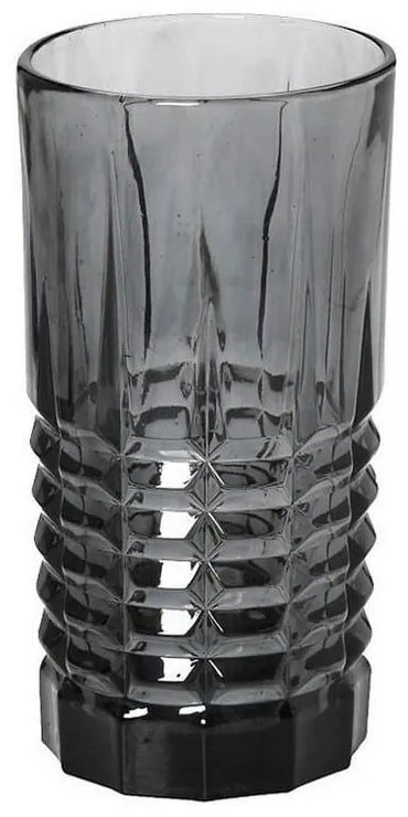 Ποτήρι Σωλήνας Patrick 390ml 15cm Rop125K6 Anthracite Espiel Glass