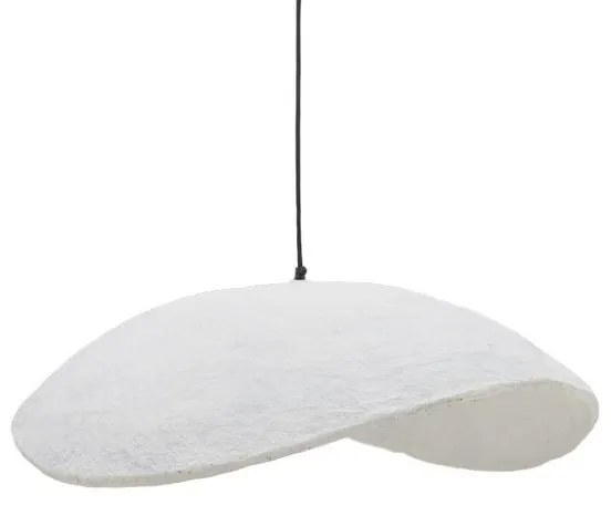 Inart Φωτιστικό Οροφής Lampi Press Papier - Mέταλλο 71x53x123εκ Λευκό 317-000004