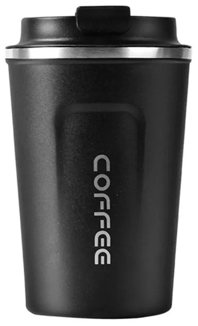 Φορητό παγούρι-θερμός - 500ml Μαύρο