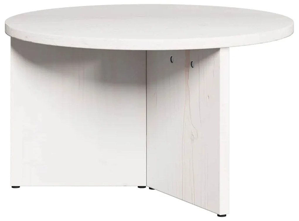 vidaXL Τραπεζάκι σαλονιού 2 pcs Λευκό 49 x 49 x 28 εκ