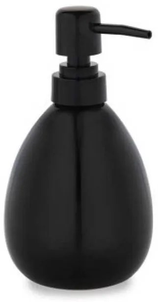 Κως Dispenser Σαπουνιού Κεραμικό Μαύρο 5202024060021