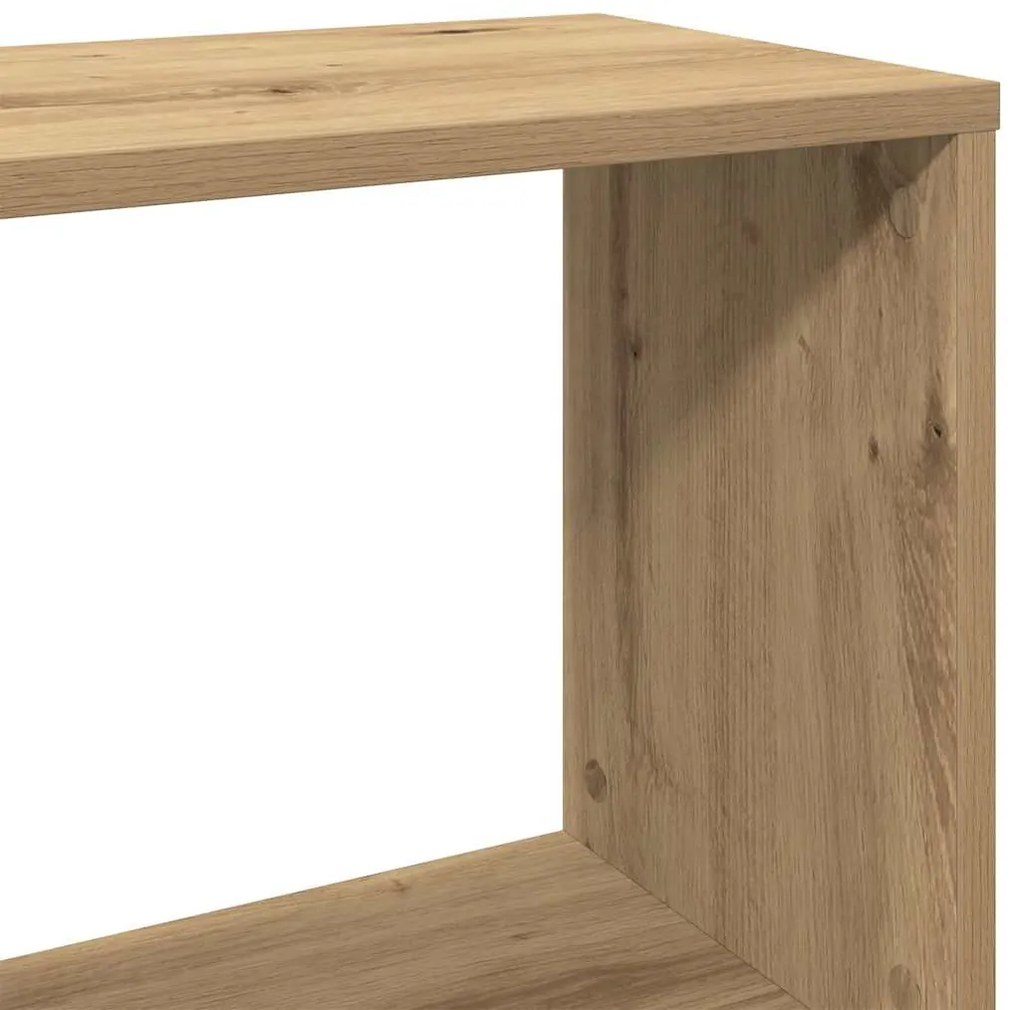 vidaXL Ντουλάπι βιβλίων Artisan Oak 80x24x96 cm Κατασκευασμένο ξύλο