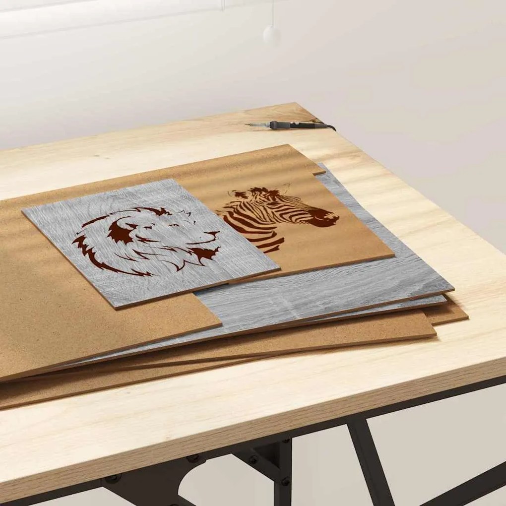 vidaXL Διακοσμητικά Πάνελ 50 pcs Γκρίζο Σονομα 30 x 42 x 0.27 εκ