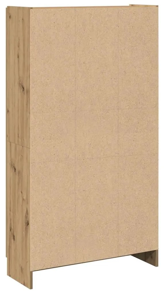 vidaXL Ντουλάπι Τεχνίτης Δρυς 82,5x30,5x150 εκ. από Επεξεργασμένο Ξύλο