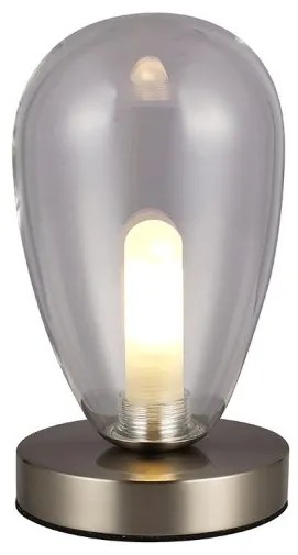 Επιτραπέζιο Φωτιστικό G9 25W IP20 Borro Sunlight-BORRO-1T-SN-Νίκελ Ματ BORRO-1T-SN