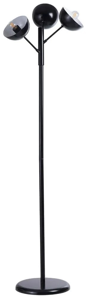 Φωτιστικό Δαπέδου 534LUN5505 42x162cm 3xE27 40W Black Opviq