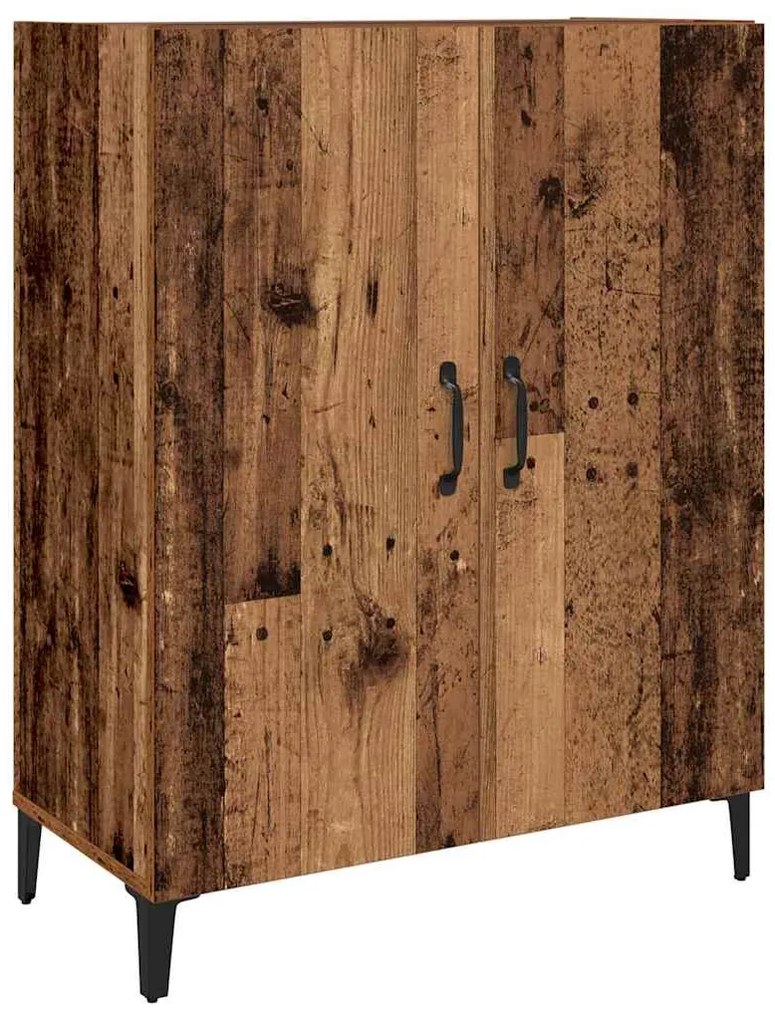 vidaXL Highboard 2 pcs Παλαιό ξύλο 69.5 x 34 x 180 εκ.