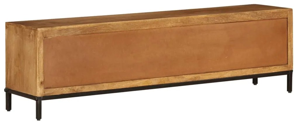 vidaXL Έπιπλο Τηλεόρασης 140 x 30 x 40 εκ. από Μασίφ Ξύλο Μάνγκο