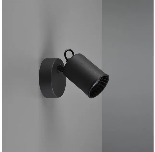 Σποτ Φωτιστικό Τοίχου GU10 35W IP20 Pago 803500132 Trio Lighting-803500132-Μαύρο 803500132